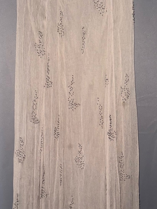 Chan Luu Dresses & Skirts - Elegant Cream Beaded Maxi Skirt